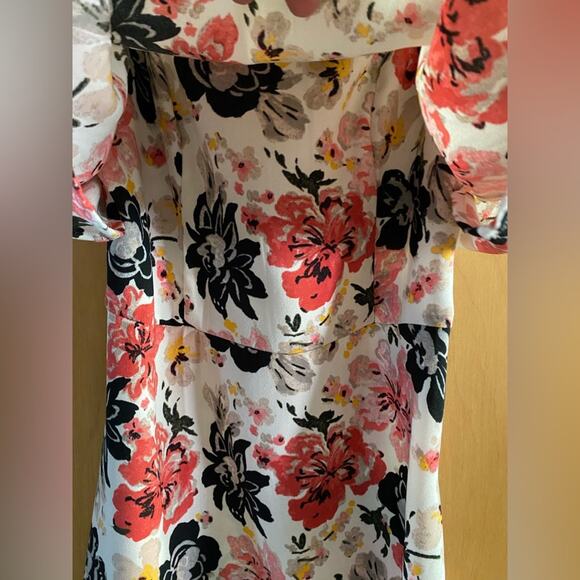 EUC Abercrombie and Fitch XST Floral Modesty bustline side zip Sundress - Picture 3 of 9